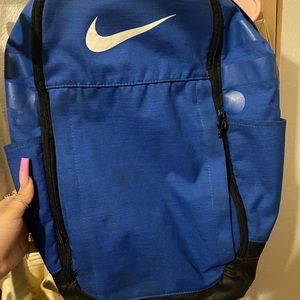 blue nike backpack